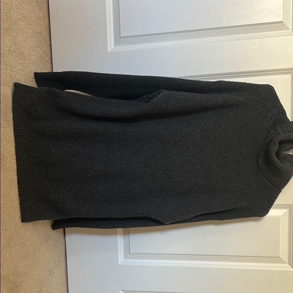 womans Black Sweater dress
